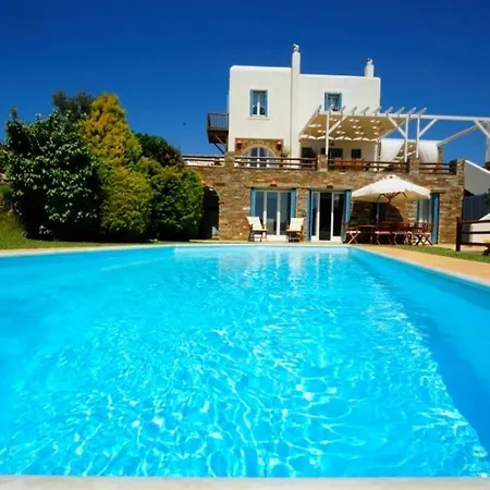 别墅 Kato Fellos Sleeps 8 With Pool Air Con And Wifi Makrotándalon