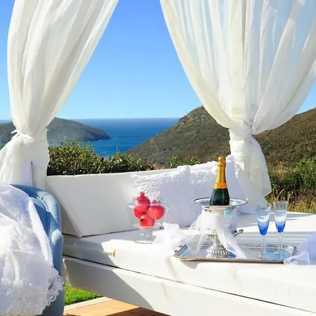别墅 Kato Fellos Sleeps 8 With Pool Air Con And Wifi Makrotándalon
